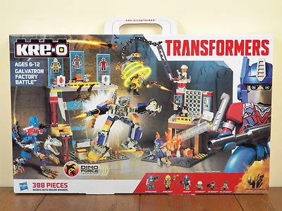 Kre-O Transformers Galvatron Factory Battle Optimus Bumblebee Kreo A6952 **NEW** - Image 1 of 4