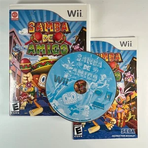 Samba De Amigo Nintendo Wii Video Game Sega - Complete w/ Manual CIB - Picture 1 of 3