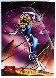 1995 Marvel Masterpieces Card 49 INVISIBLE WOMAN. Free New Top Loader. - Picture 1 of 3