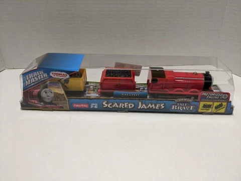 New Thomas & Friends Trackmaster 2013 Scared James  Motorized Engine Mattel Tank Cover