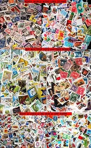 51x STAMPS PER LOT WORLDWIDE USED FROM OUR BIG LARGE MIXED STAMP COLLECTION - Picture 1 of 2