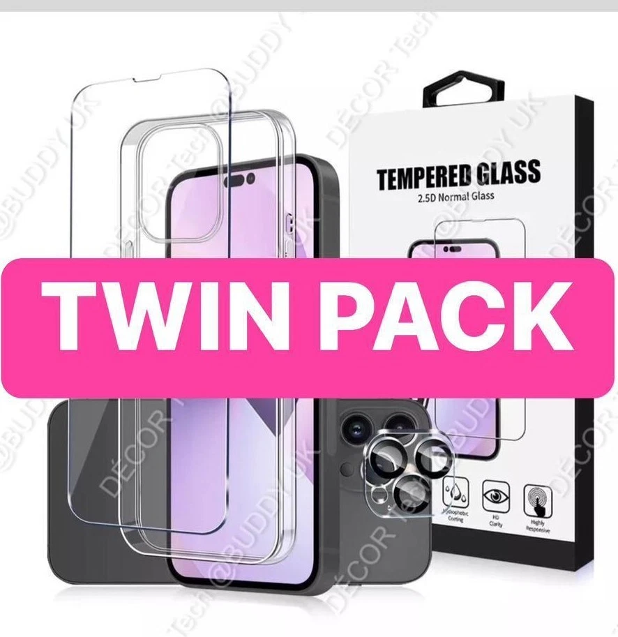 SCREEN PROTECTOR iPhone 13 12 11 PRO MAX Mini X XR XS FULL COVER Tempered Glass - Image 1 of 1