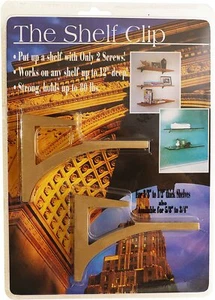 The Shelf Clip Bracket, holds up to 80lbs, Chrome in color, E144 - Picture 1 of 1