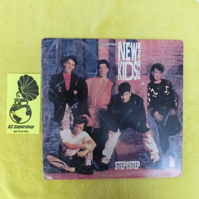 New Kids On The Block Step By Step Single - LP Record Vinyl Album 12" Foto 1 de 3