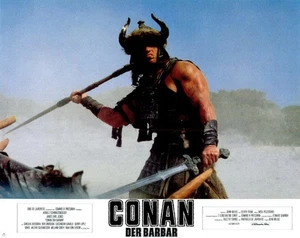 Conan der Barbar ORIGINAL Aushangfoto Arnold Schwarzenegger / James Earl Jones - Picture 1 of 1
