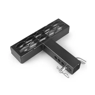 Dyno Racing 500 LBS Hitch Step Anti-Skid Teeth and Rust Towing Bumper Guard H... - Image 1 of 4