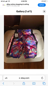 2 Pairs Flow Society Shorts Youth Small - Picture 1 of 2