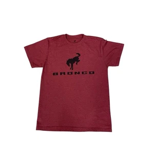 Ford Bronco T-shirt Red Men’s Size Medium Casual Comfortable - Picture 1 of 5