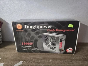 Thermaltake Toughpower 1000w ATX Desktop Power Supply W0132RU  New Open Box - Picture 1 of 6