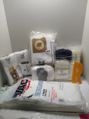 A lot of 5 vacuum cleaner bags- Most NOS, Original  & Generic Lot - Image 1 of 4