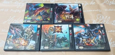 Monster Hunter  3DS 3G, 4, 4G, X, XX Set  Capcom - Image 1 of 4