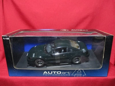 1:18 Scale Bullitt Ford Mustang GT 2001 Highland Green Autoart Diecast Model Car - Image 1 of 4