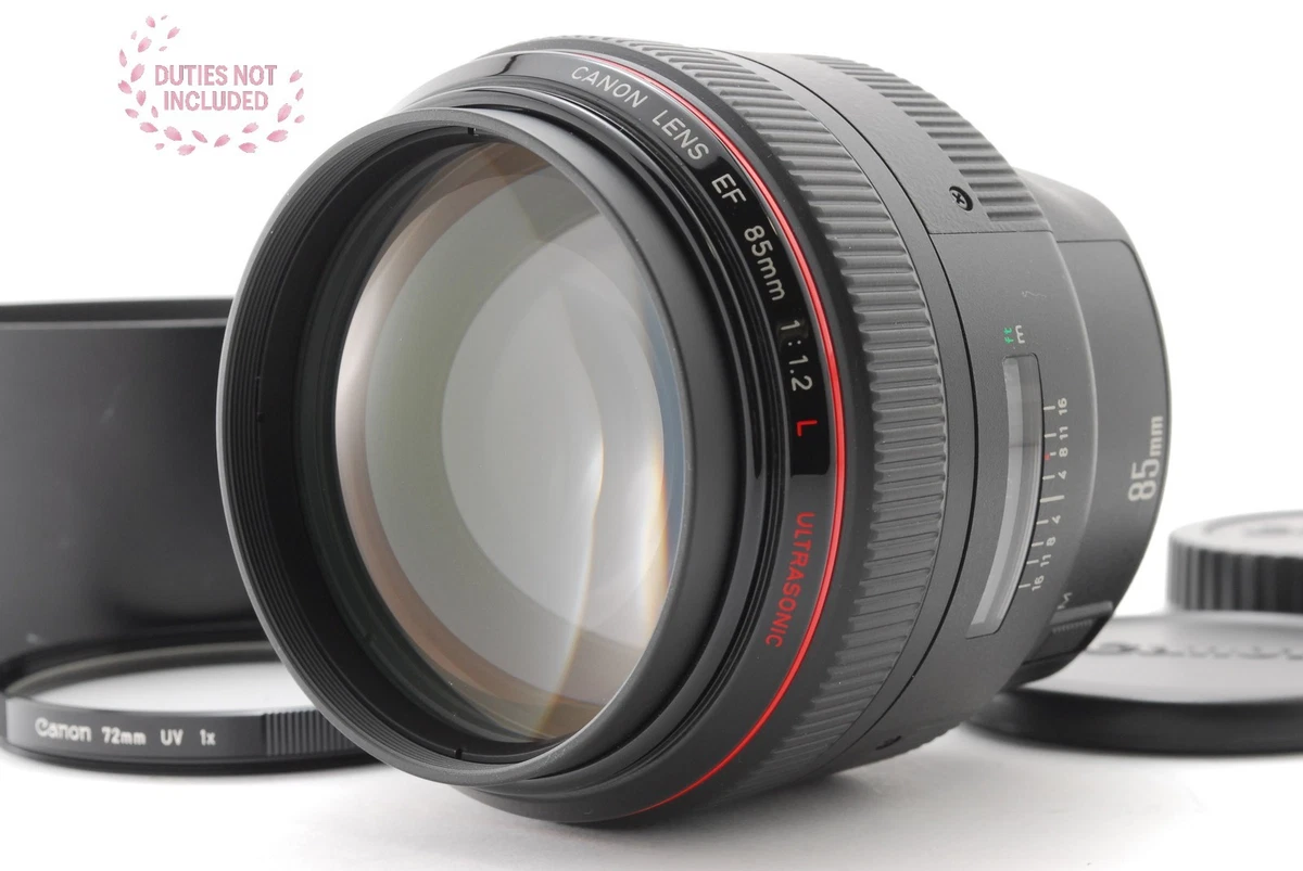 Canon EF f/1.2 Camera Lenses 85mm Focal for sale | eBay