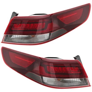 Tail Lights Taillights Taillamps Brakelights Set of 2 Driver & Passenger Pair - Picture 1 of 17
