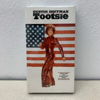 Tootsie VHS 1980’s Dustin Hoffman Jessica Lang Hilarious Comedy FACTORY SEALED - Image 1 of 4
