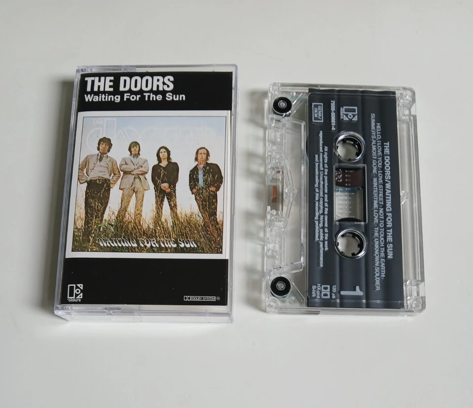 THE DOORS WAITING FOR THE SUN CASSETTE TAPE ELEKTRA 1991 - Image 1 of 1