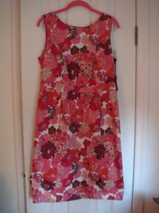 NWT LIBERTY OF LONDON FOR TARGET GARLA FLORAL PRINT SHIFT DRESS size 10 - Picture 1 of 5