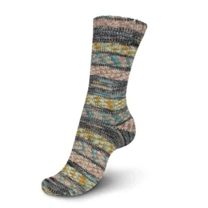 Self-Patterning Multicolour Sock Yarn - Regia 4 Ply Color 100g On the Top - Picture 1 of 7