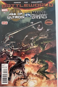 AGE OF ULTRON VS MARVEL ZOMBIES. NUMBER 3. MARVEL COMICS. MAY 2018. VFN. - Picture 1 of 8