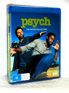 Psych The Movie Collection (3-Disc) (Blu-ray, 2024) NEW Dule Hill Maggie Lawson - Picture 1 of 3