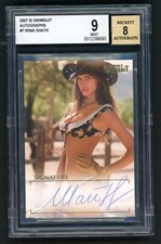 IRINA SHAYK 2007 SPORTS ILLUSTRATED SI SWIMSUIT Autograph AUTO CARD BGS 9.0
