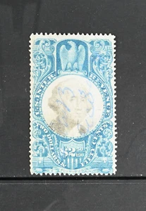 USA Scott # R124 VF Used $2.50 Revenue Stamp US Cat $60 - Picture 1 of 2