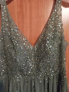 Damen Abendkleid Kleid Vera Mont Gr. 42 grün - Bild 1 von 1