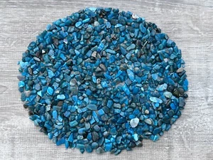 Grade A++ Apatite Semi Tumbled Gemstone Mini Chips 4 - 8 mm, Wholesale Bulk Lot - Picture 1 of 10