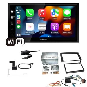 Kenwood Autoradio WiFi Apple CarPlay Android für Skoda Fabia I 2004-2007 schwarz - Bild 1 von 6