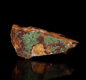 Pyromorphite crystals on matrix from Vegadeo - Spain - Picture 1 of 3