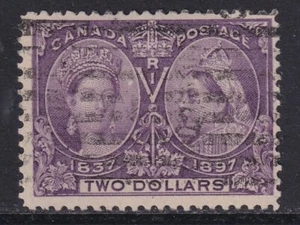 Canadá 1897 SG 137 CANC VF - Imagen 1 de 2