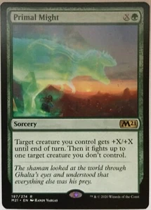 Primal Might Non Foil - 197/274, MTG Core 2021 - Picture 1 of 1
