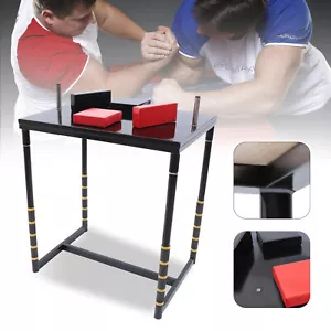 Juego de mesa de lucha libre de brazo profesional soporte de mesa de batalla de lucha de brazo con manijas de almohadillas - Imagen 1 de 19