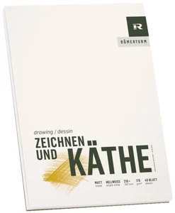RÖMERTURM Künstlerblock "ZEICHNEN & KÄTHE" DIN A2 40 Blatt - Bild 1 von 1
