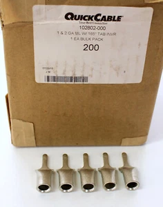 Menge 5 QuickCable 102802-000 Magnalug Wechselrichter ~ 2 AWG ~ 0,165" Tab   - Bild 1 von 3
