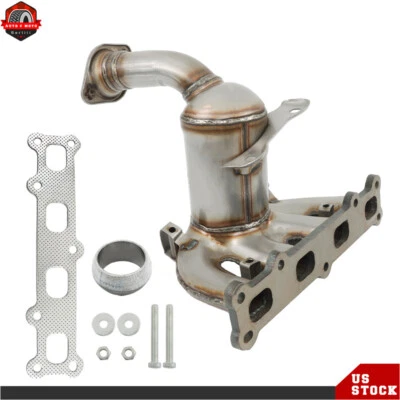 Convertidor catalítico colector de escape para Jeep Compass / Patriot 2,4 L 2007-2017 Foto 1 de 4