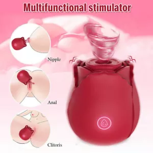 Clitoris Vibrator 10 Speeds Clit Sucking Massager Sex Toys for Csqjnrpyasaxdbrbx - Picture 1 of 10