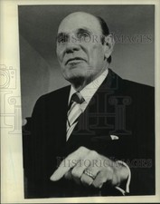 1971 Press Photo Chicago Cubs baseball manager Leo Durocher at press conference
