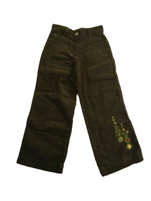 Nuevos pantalones de jean de pana marrón Oilily para niñas 128 7-8 años Foto 1 de 4