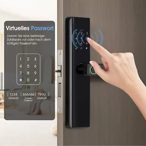 Elektronisches Fingerabdruck Türschloss APP WIFI Fingerprint Türöffner Schloss - Bild 1 von 14