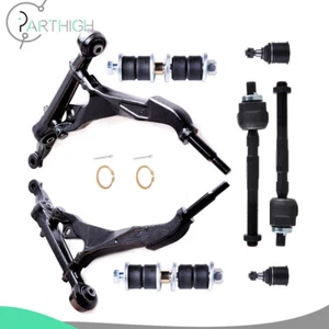 8x Front Control Arm Ball Joint Sway Bar Tie Rod End For 1994-2001 Acura Integra - Picture 1 of 10