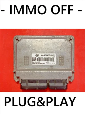 IMMO OFF / Plug&Play VW GOLF VI 1.6 ECU 06A906033MH - 5WP40779 FastCourier - Immagine 1 di 4