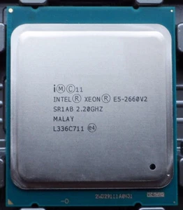 Intel Xeon E5-2660 V2 2.2 GHz 10-Core 20T 25M E5-2660V2 SR1AB LGA2011 95W CPU - Picture 1 of 3