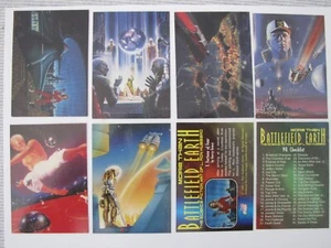 More than Battlefield Earth Complete Base 90 Trading Card Set Comic Images 1995 - Picture 1 of 1