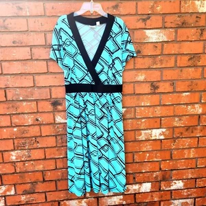 Cato Midi Dress with Wrap Top Cloth Tie in Back Ladies's Size 18/20W - Picture 1 of 3