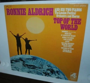Ronnie Aldrich and His Two Pianos, Top of the World, LP record, EX+ - Picture 1 of 1