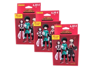 Panini My Hero Academia Sticker / 3x Eco Blister je 7x Stickertüten - Picture 1 of 3