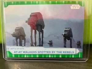 AT-AT Walkers Spotted By The Rebels 71 Green 2021 Battle Plans 30/99 - Picture 1 of 2