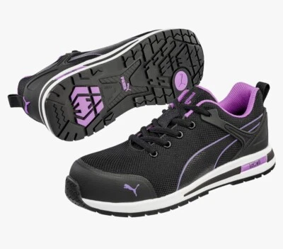 PUMA Safety Women's Levity Work Shoe Composite Toe Slip Resistant EH Size 7  L7 - Image 1 of 4