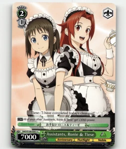 Weiss Schwarz Assistants, Ronie & Tiese SAO Animation 10th Anniversary - Picture 1 of 1